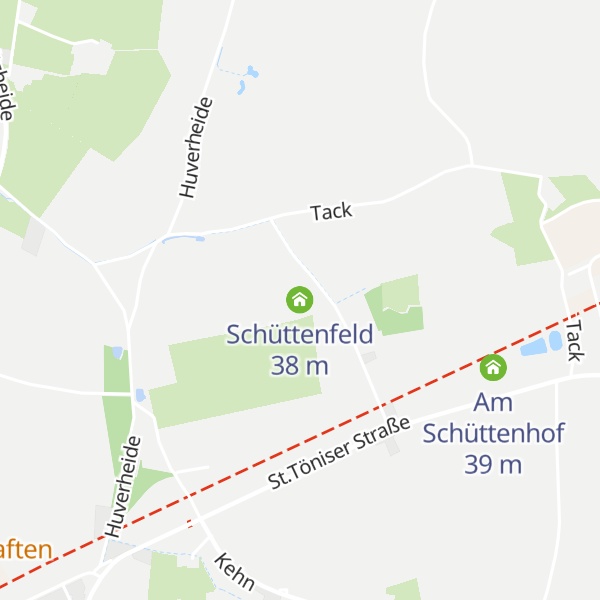 Map of Schüttenfeld
