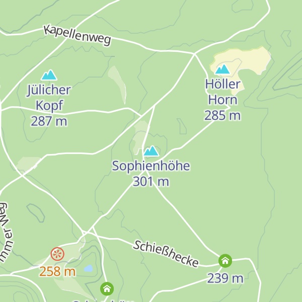 Map of Sophienhöhe