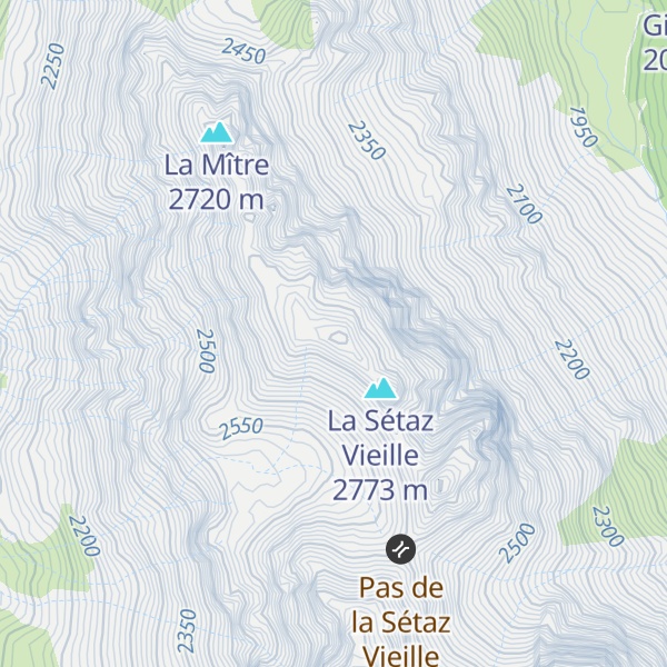 Map of Le Gros Perron