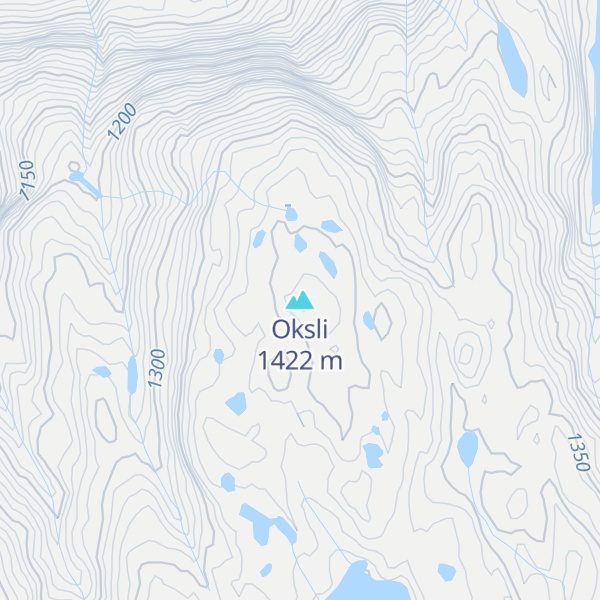 Map of Oksli