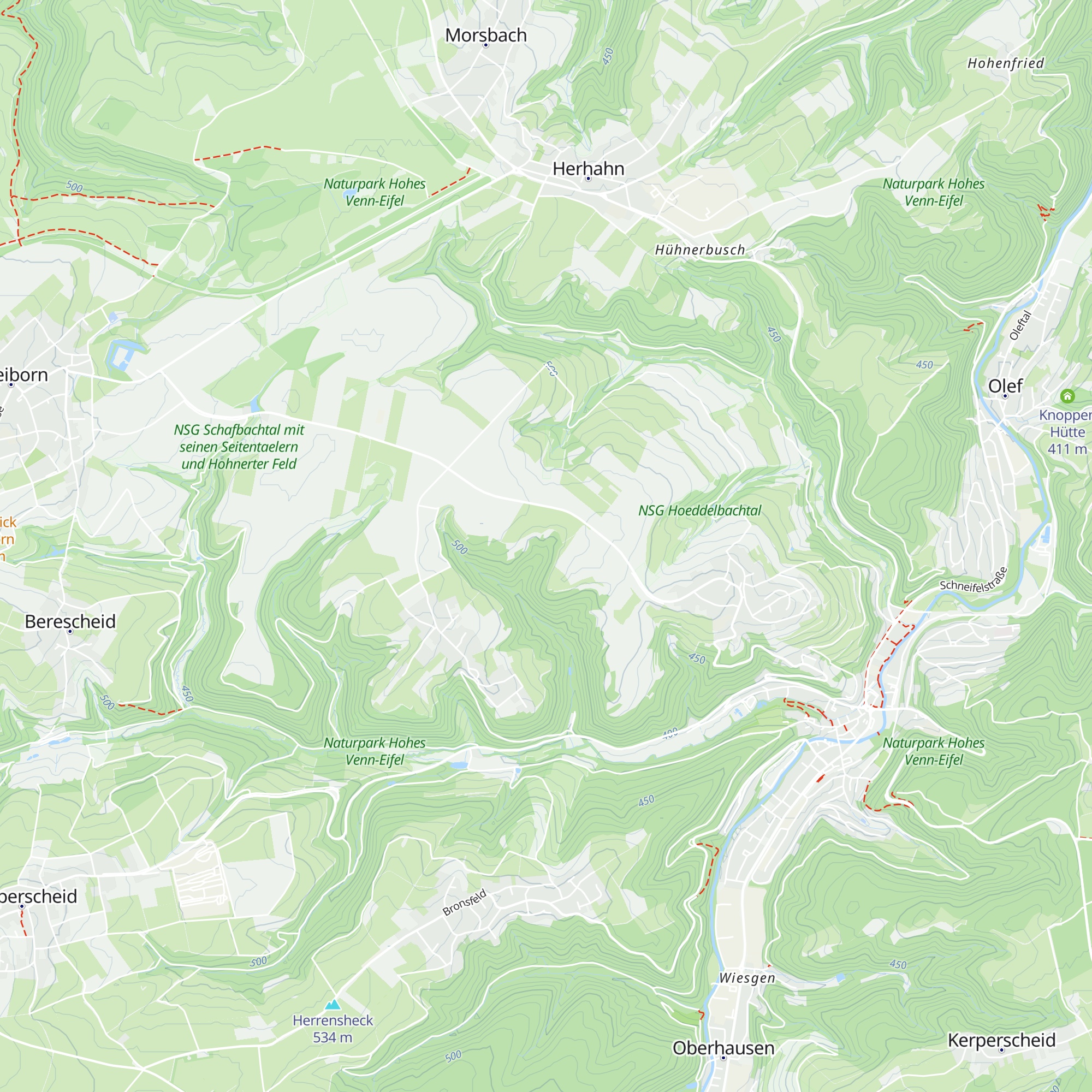 Herbertshütte map