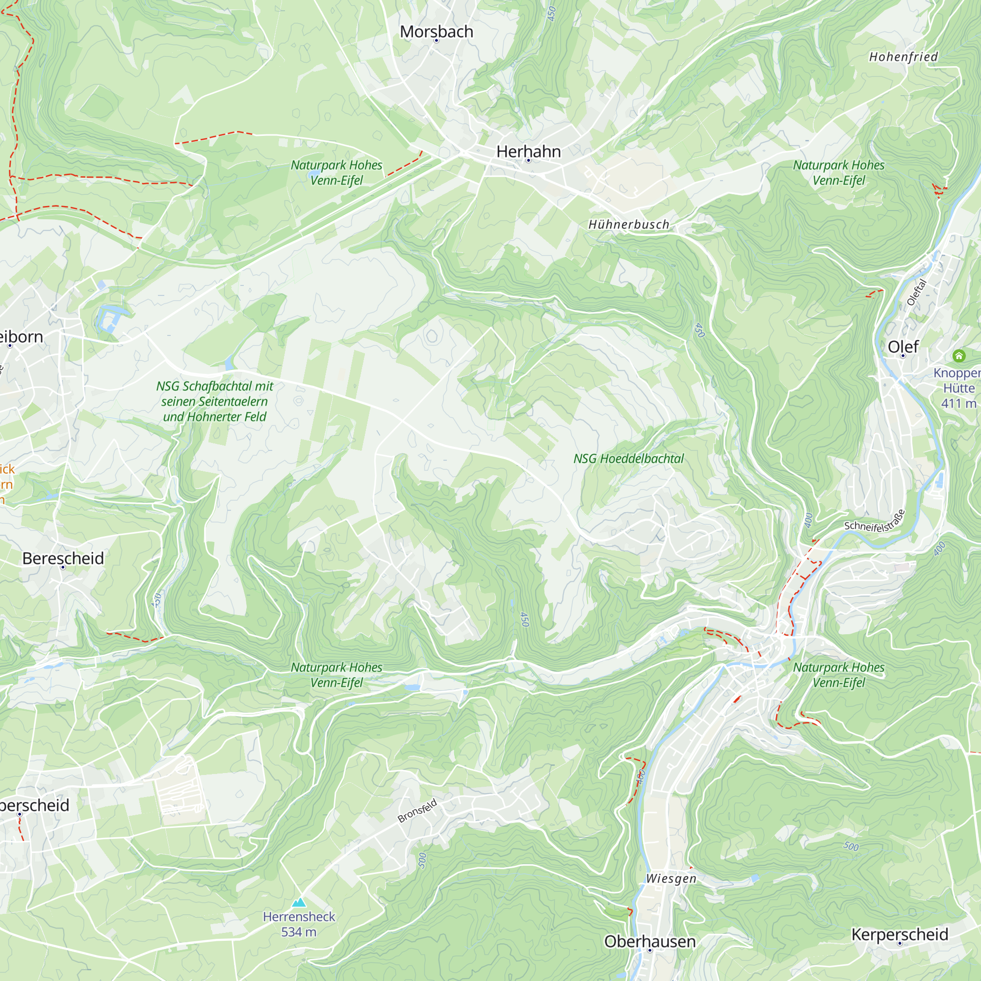 Herbertshütte map