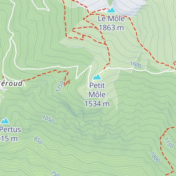 Map of La Bergerie d'Ayze