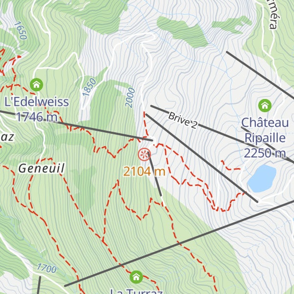 Map of L'Alp de Zélie