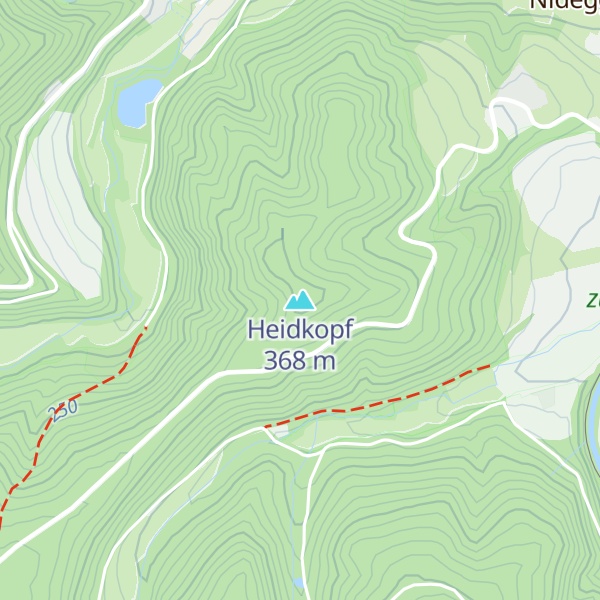 Map of Heidkopf