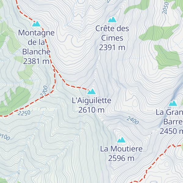 Map of L'Aiguilette