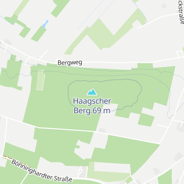 Map of Haagscher Berg