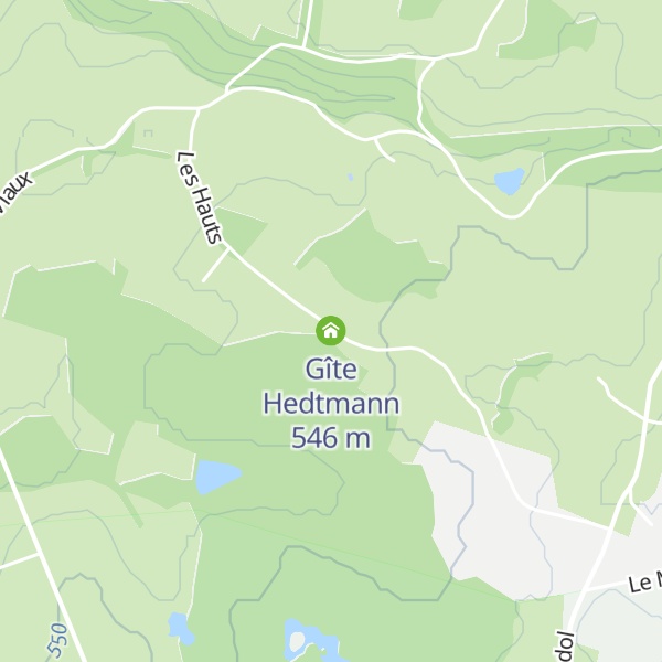 Map of Gîte Hedtmann
