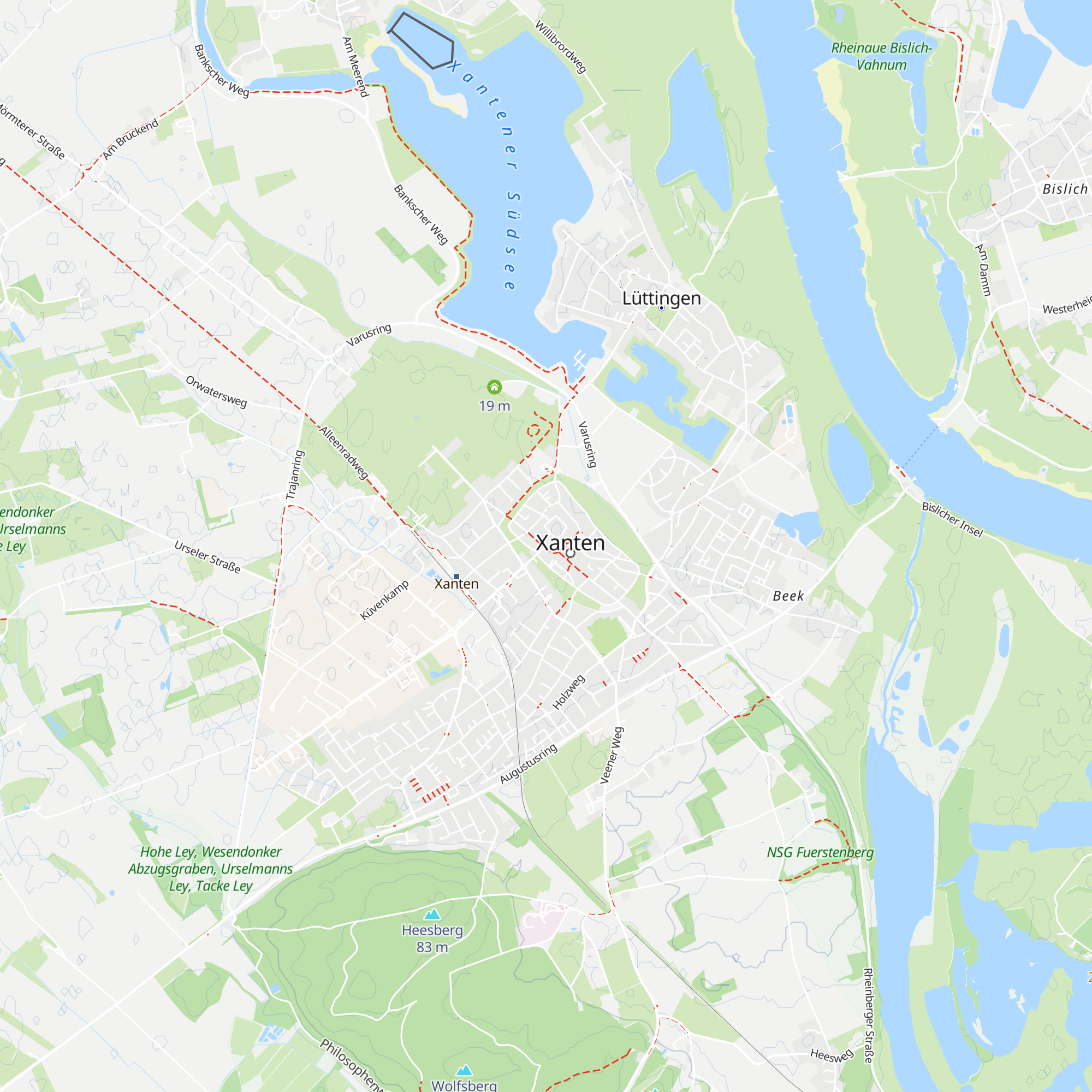 Tourist Information map