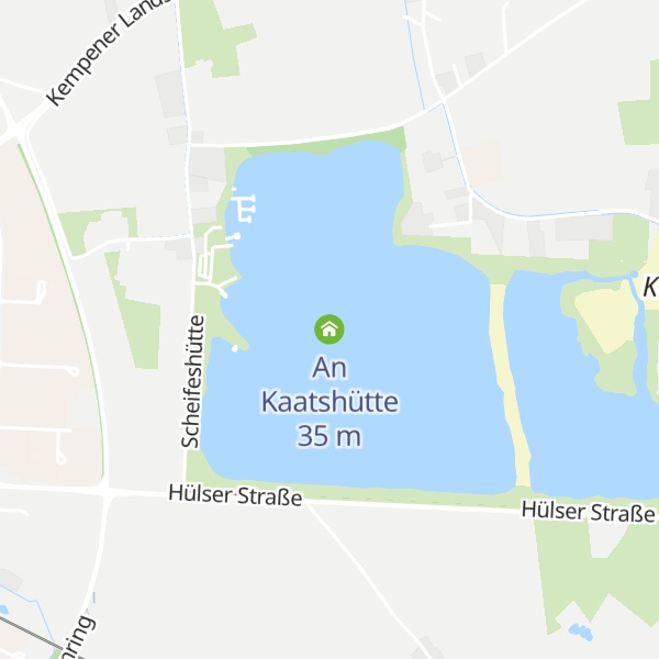 Map of An Kaatshütte
