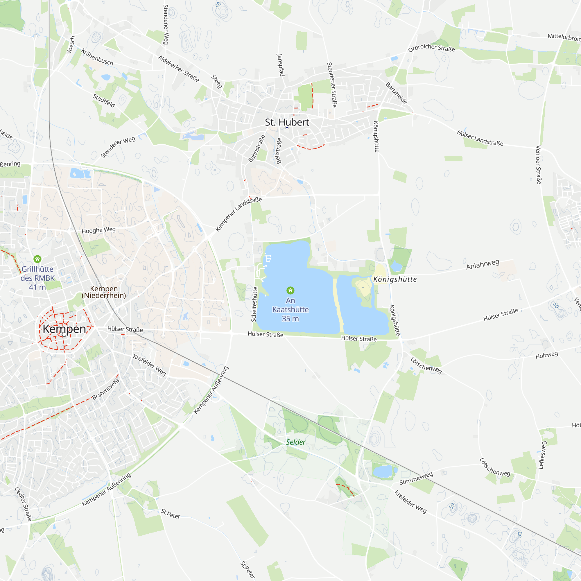 An Kaatshütte map