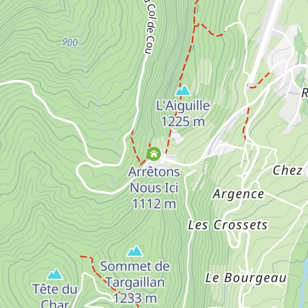 Map of Arrêtons Nous Ici