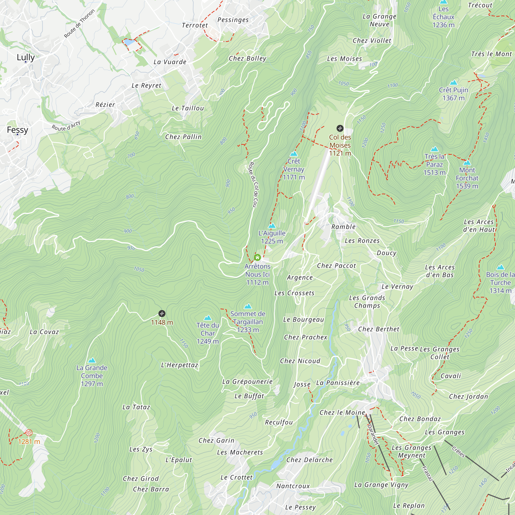 Arrêtons Nous Ici map