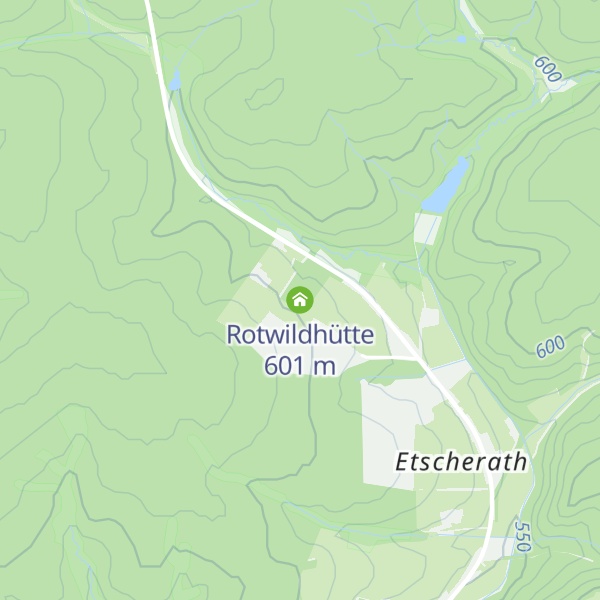 Map of Rotwildhütte