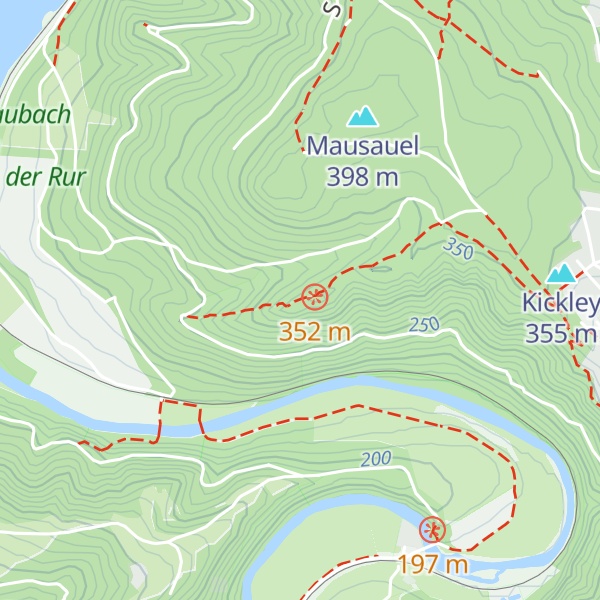 Map of Eugenienstein