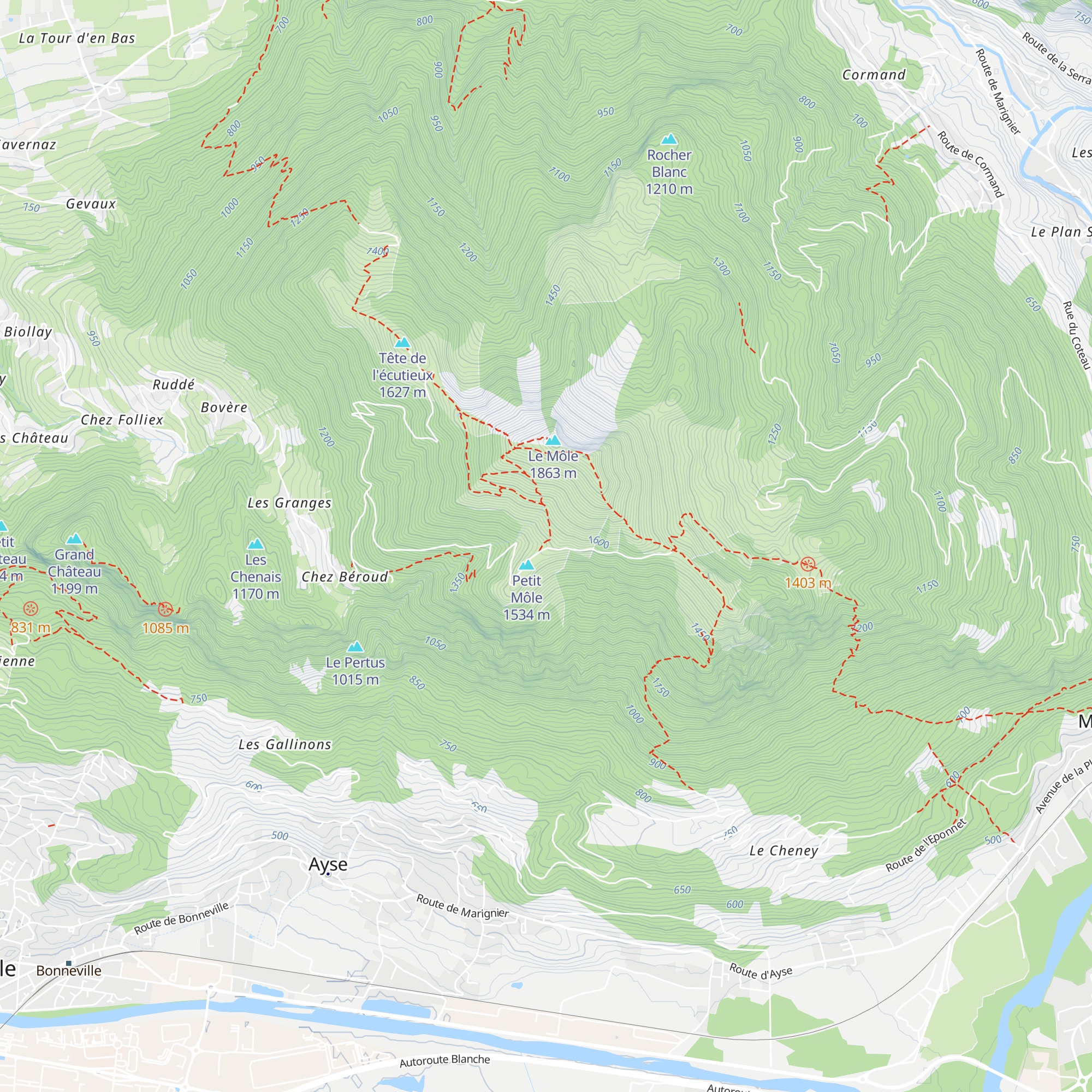 L'Ami Môle map