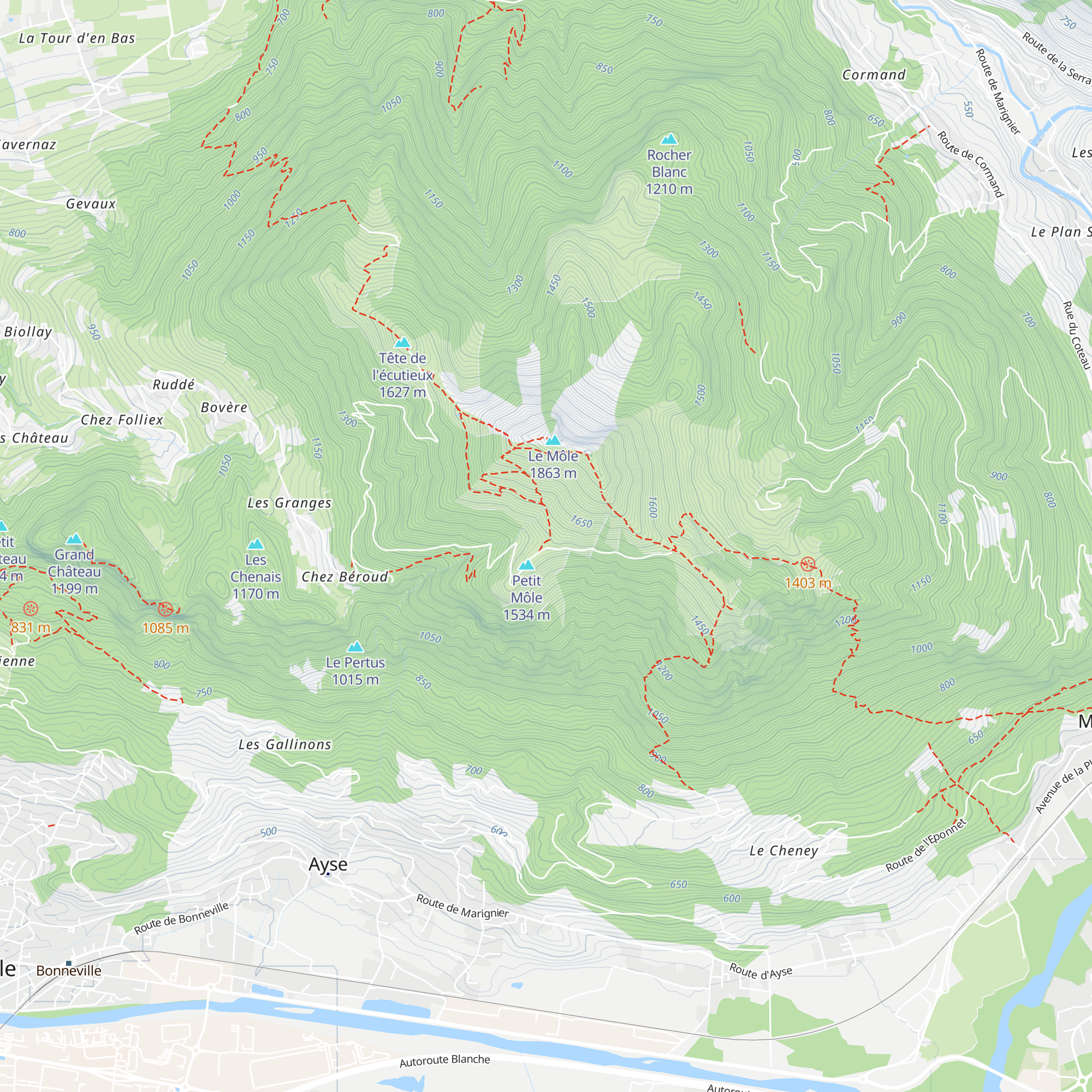 L'Ami Môle map