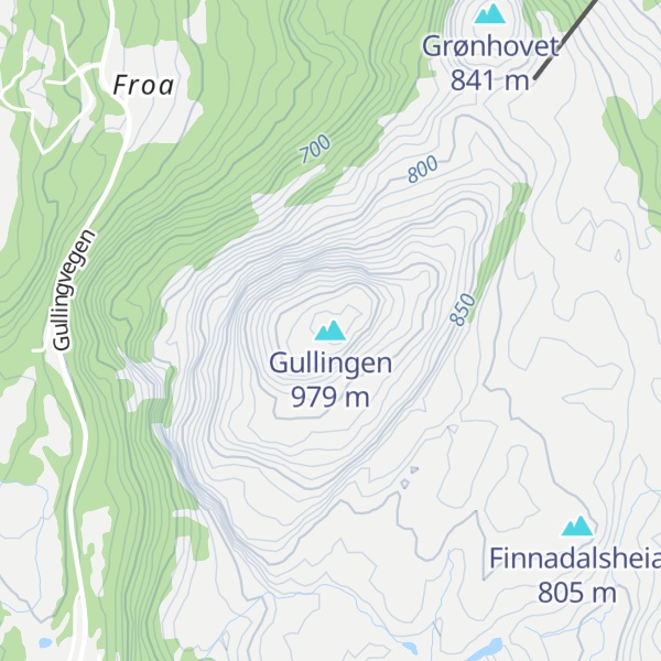 Map of Gullingen