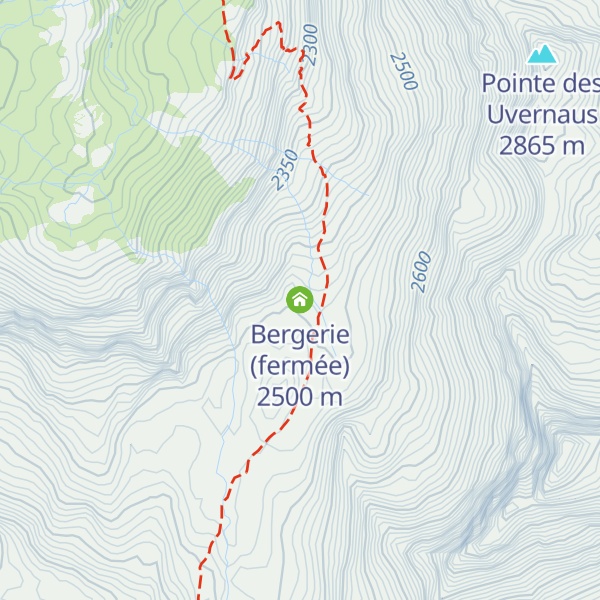 Map of Bergerie (fermée)