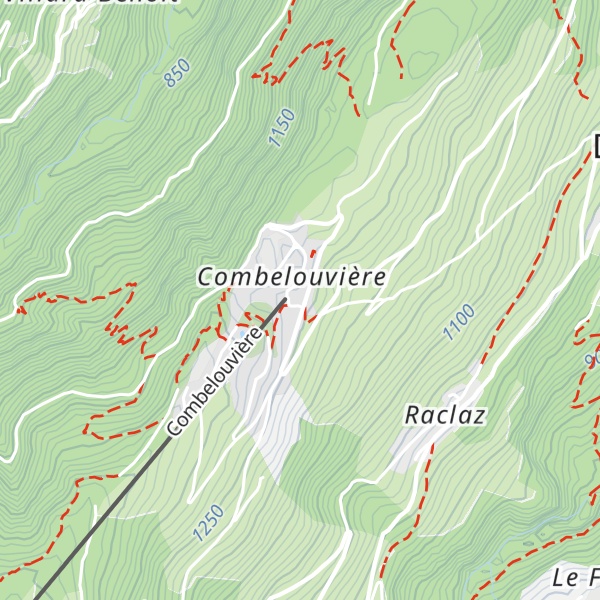 Map of Le Blizzard