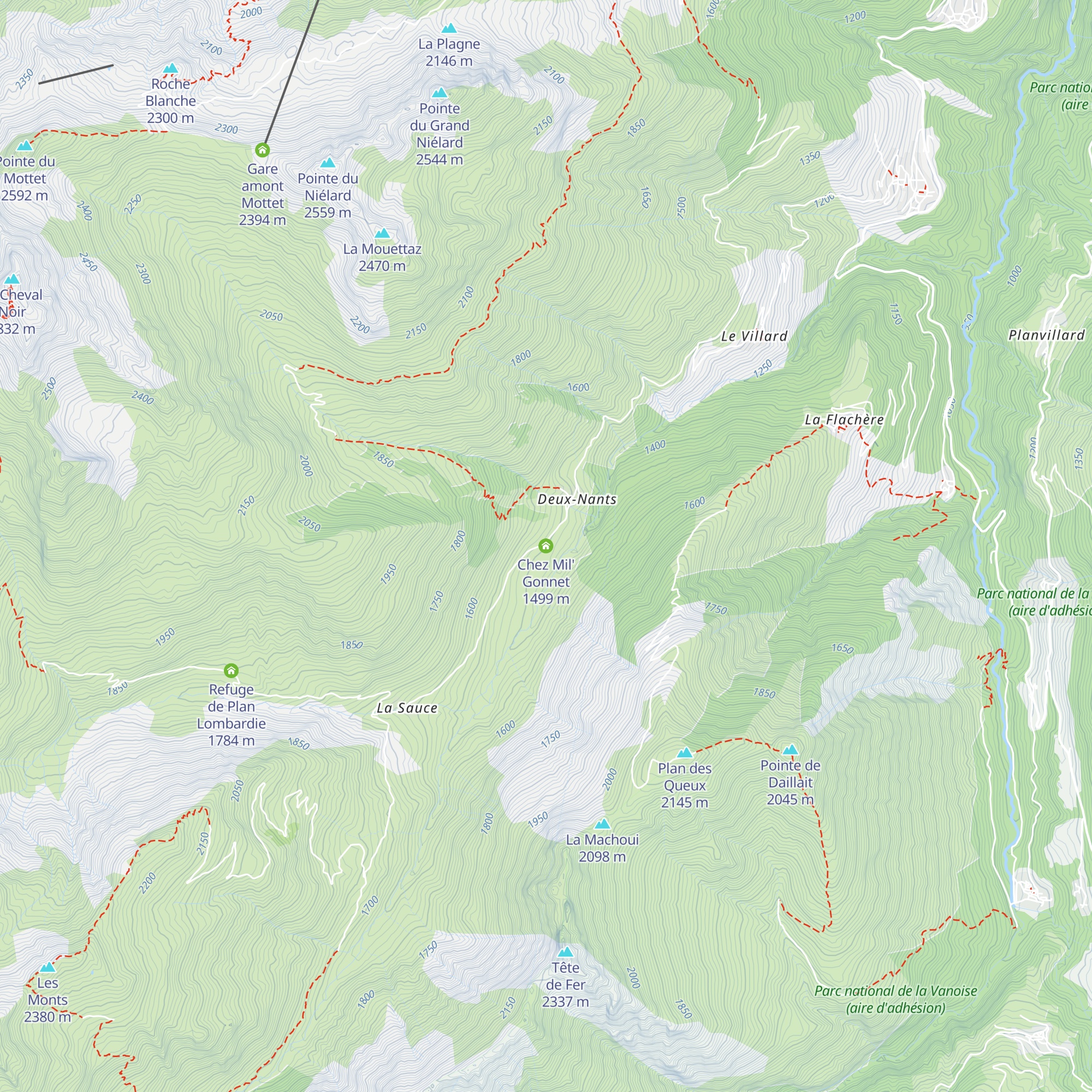 Chez Mil' Gonnet map