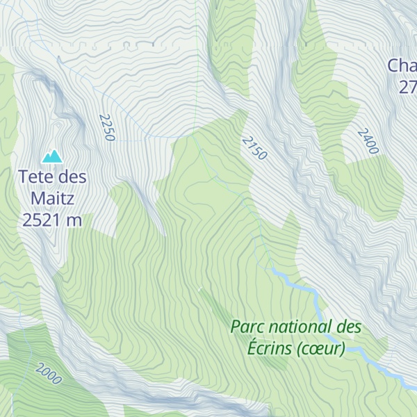 Map of Cabane de Clot Egout