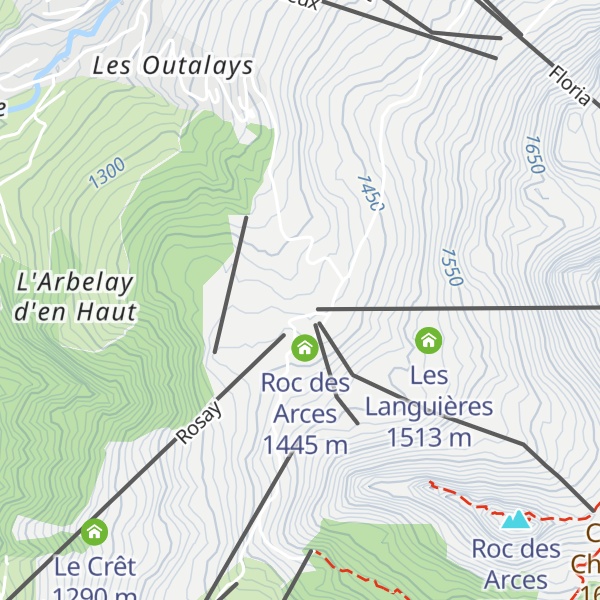 Map of Le Châtillon