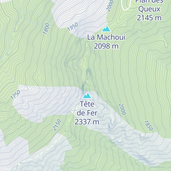 Map of La Dent
