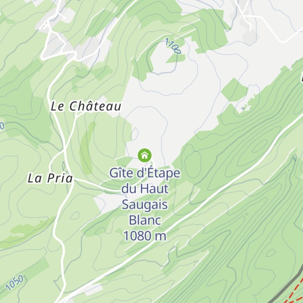 Map of La Perdrix