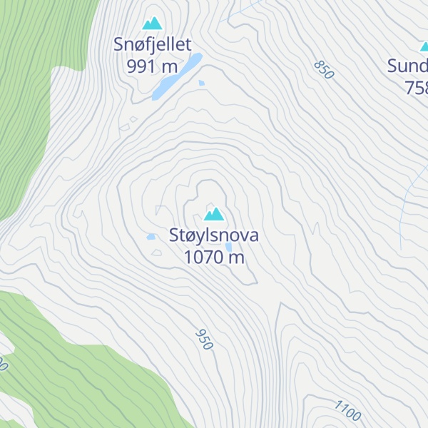 Map of Støylsnova