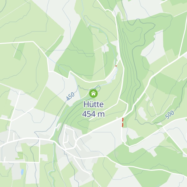 Map of Hütte