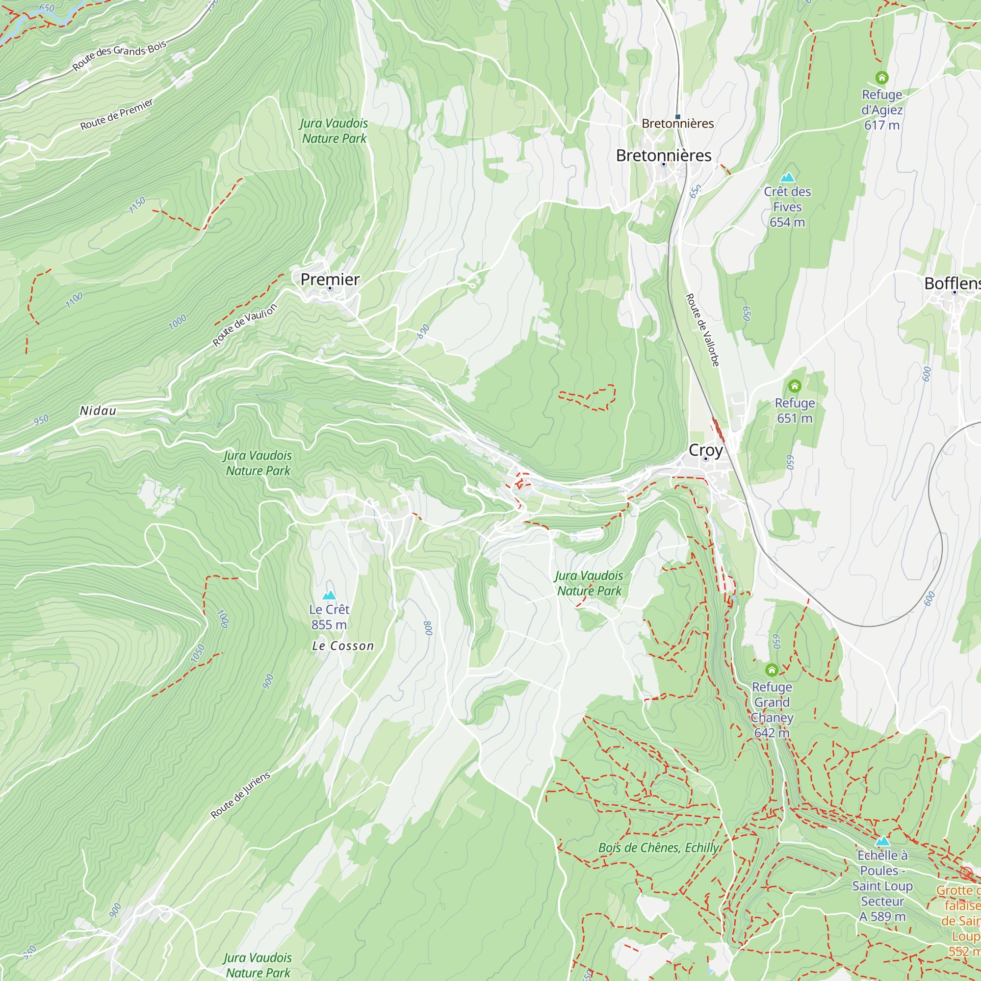 Maison de Champbaillard map