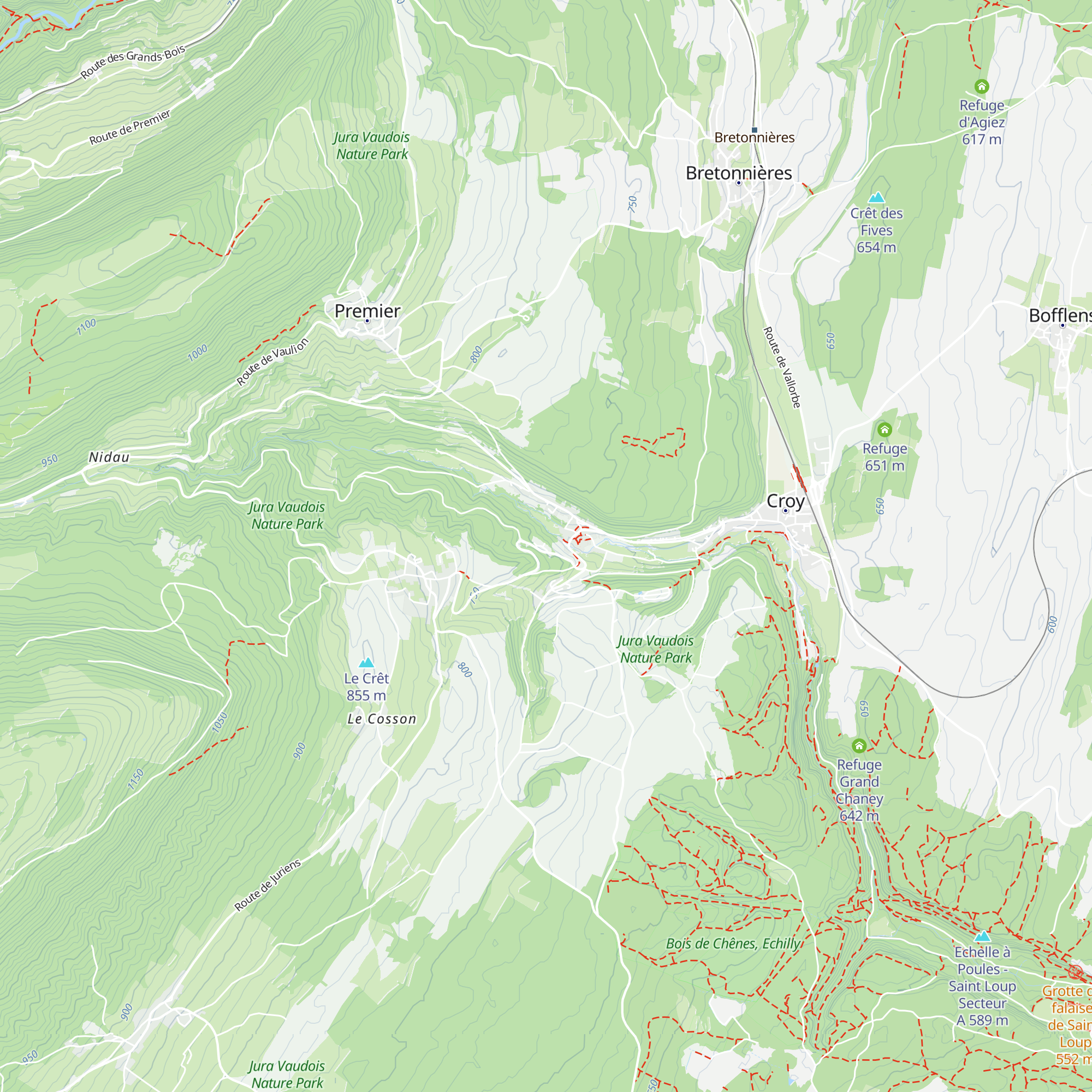 Maison de Champbaillard map