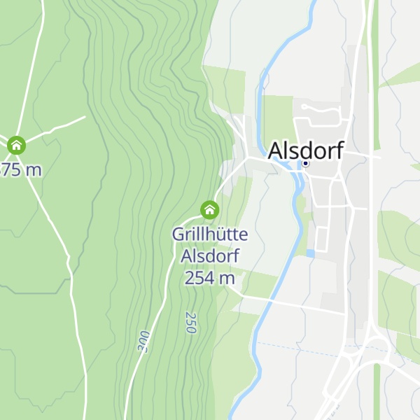 Map of Grillhütte Alsdorf