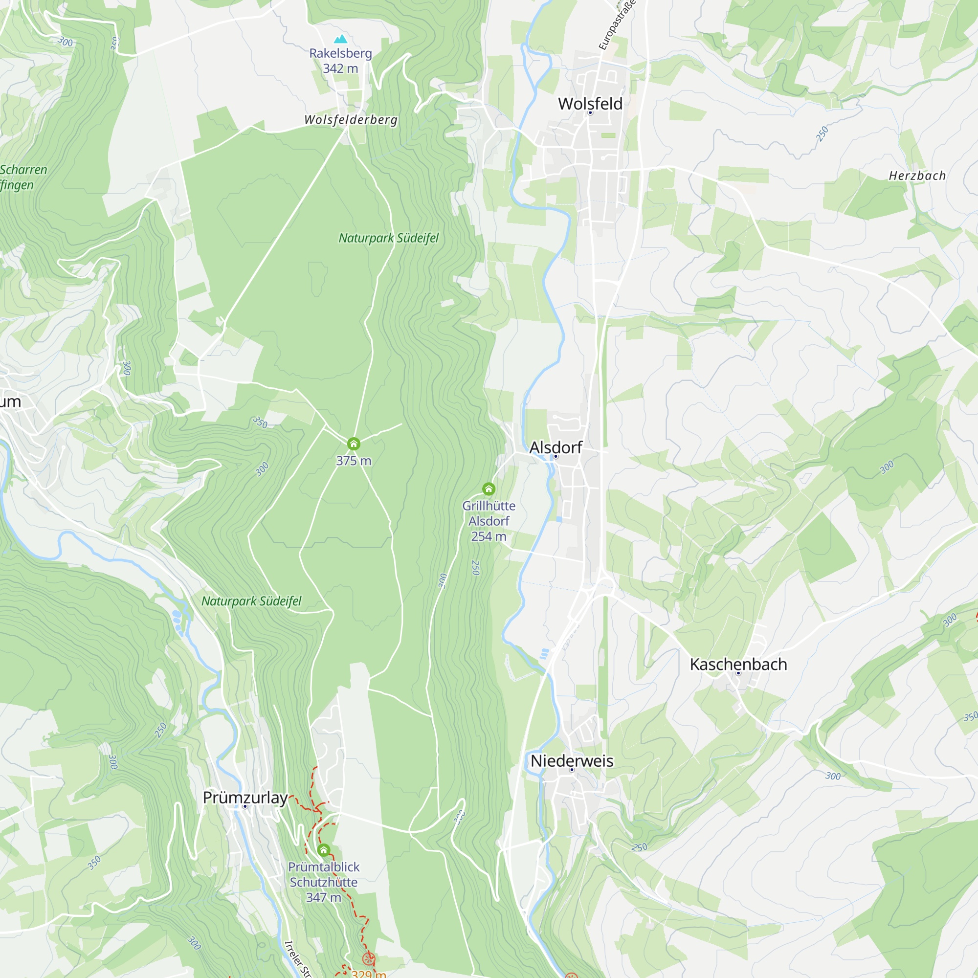 Grillhütte Alsdorf map