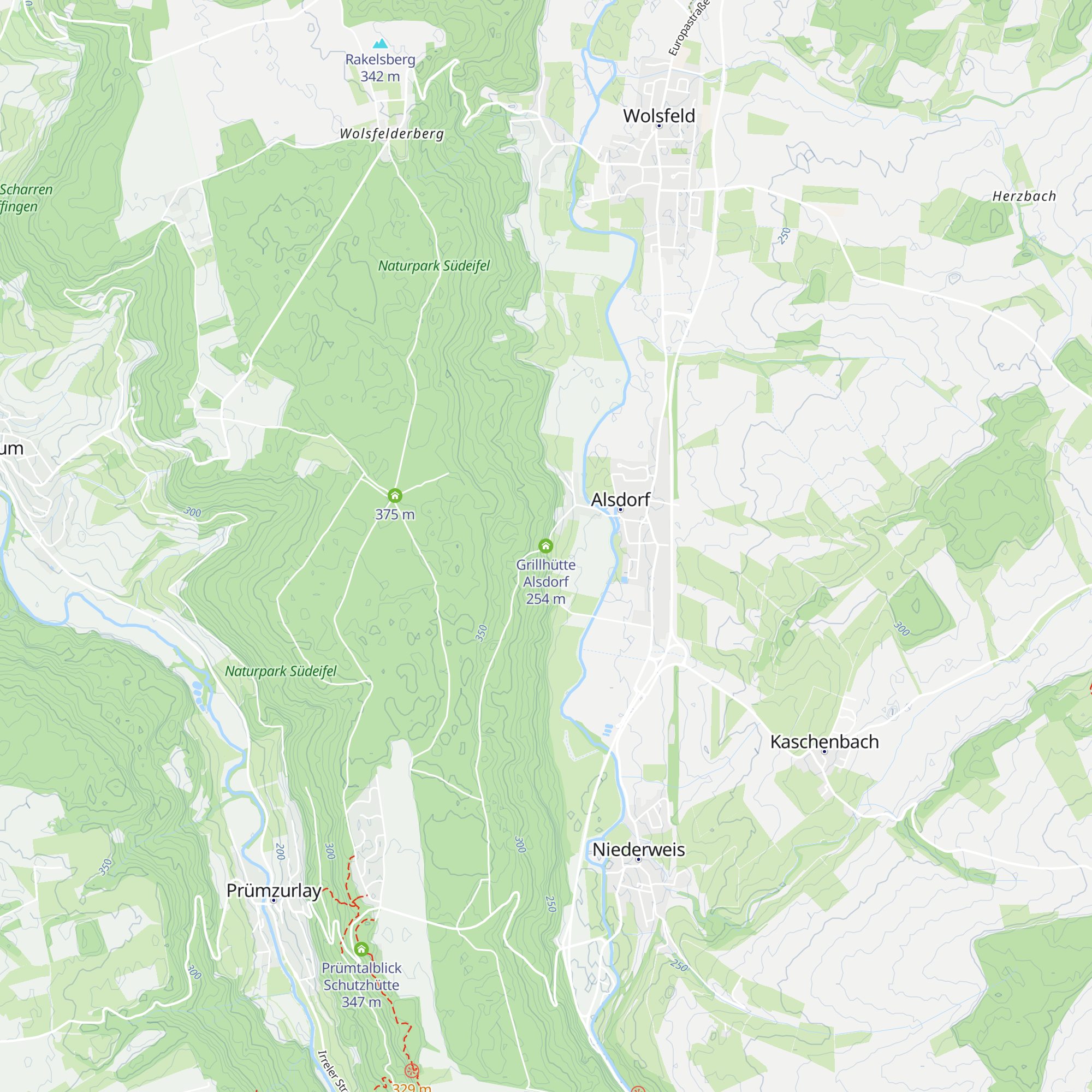 Grillhütte Alsdorf map