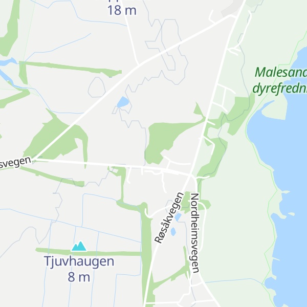 Map of Andersholen