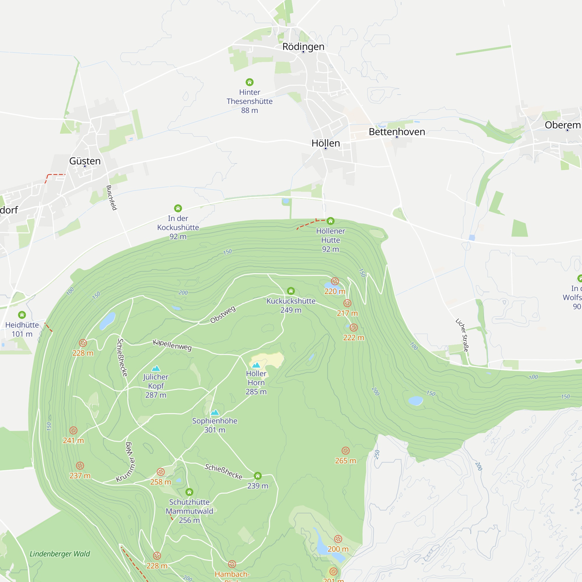 Kuckuckshütte map