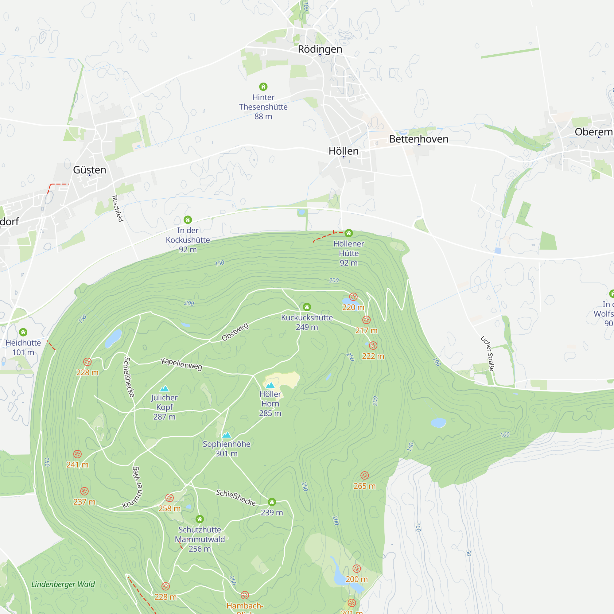 Kuckuckshütte map