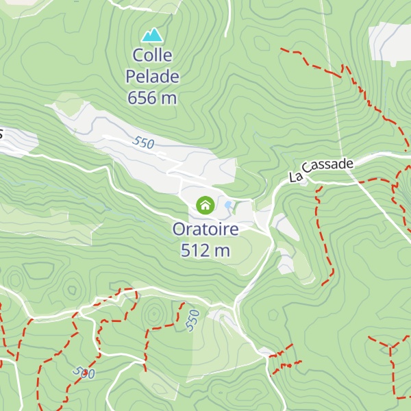 Map of Oratoire