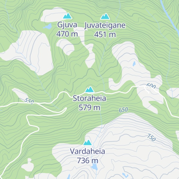 Map of Storaheia