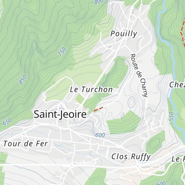 Map of Chalet du CAF