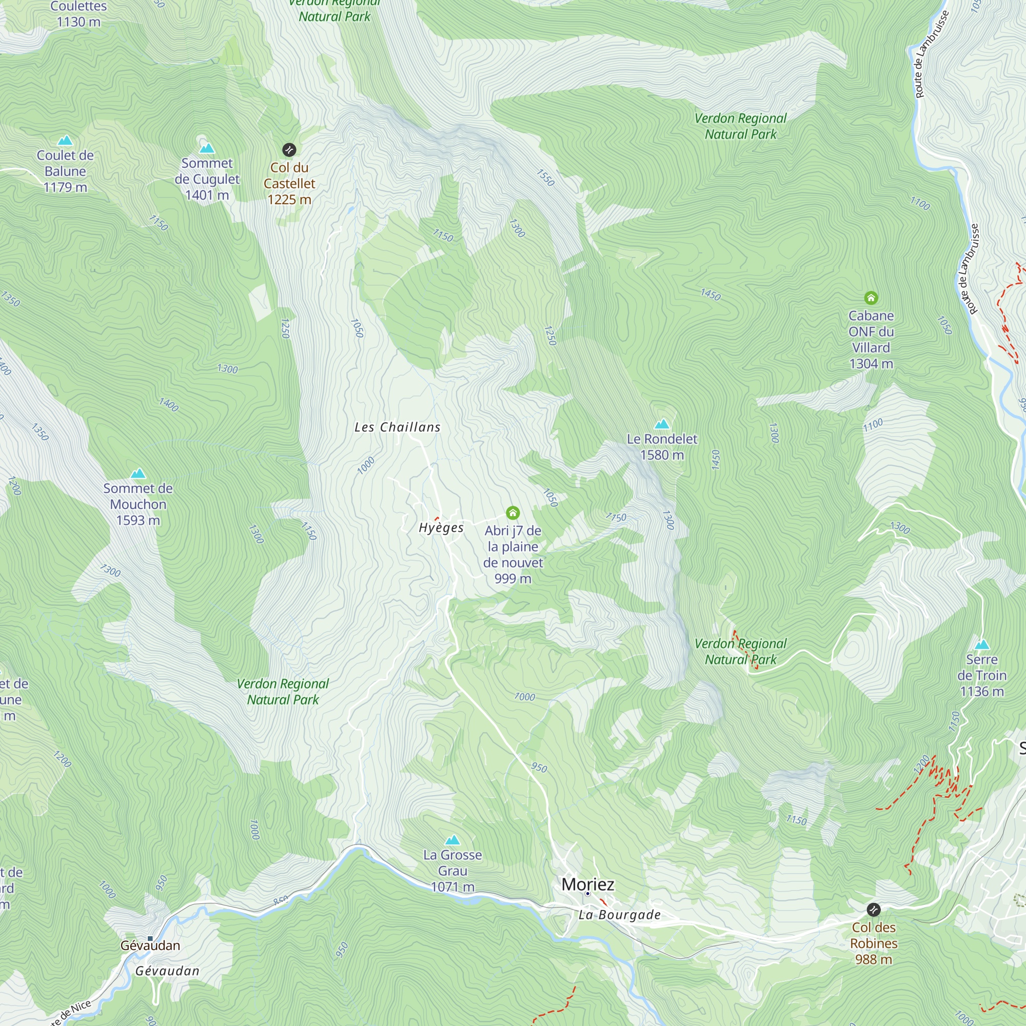 Abri j7 de la plaine de nouvet map