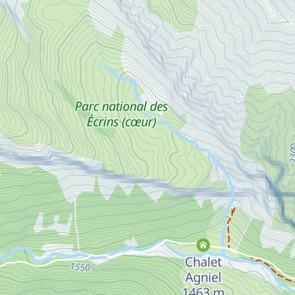 Map of Chalets de Distoit