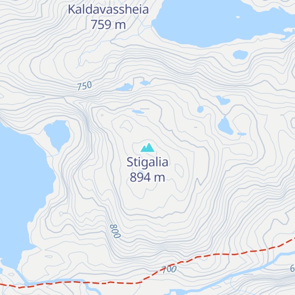 Map of Stigalia