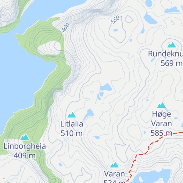 Map of Hultrehei