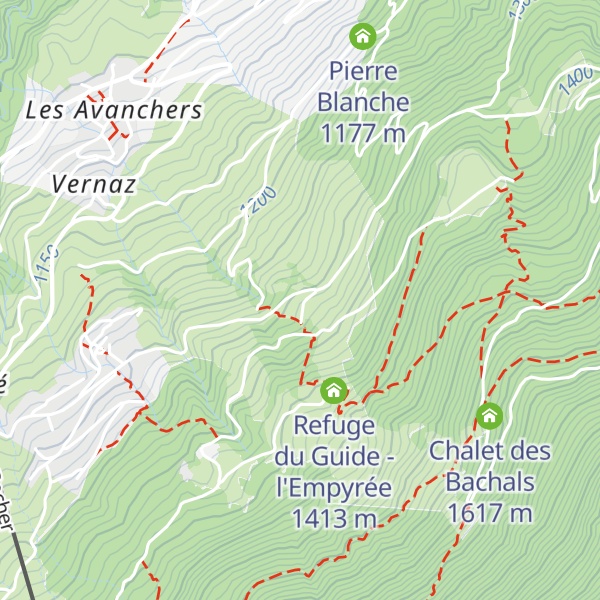 Map of L'Aigle Blanc