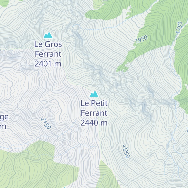 Map of Le Petit Ferrant