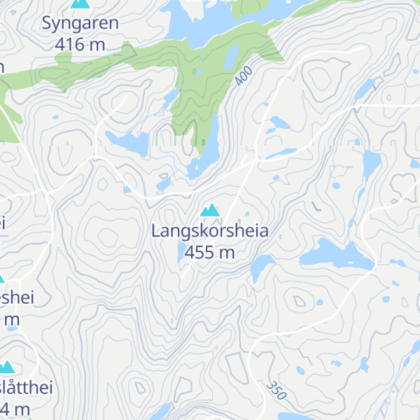 Map of Langskorsheia