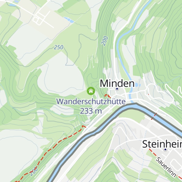 Map of Wanderschutzhütte